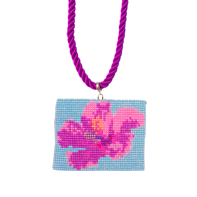 Hibiscus Necklace NP-102